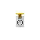 Ver imagem 1 de Tomada Quasar 2P+T 16A 110/130V 4H Am Ip44