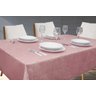 Toalha De Mesa Jacquard 6 Lugares Admirare:Rose - 2