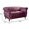 Conjunto Realeza Sofá com Poltronas Chesterfield Decoração - 3