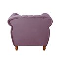 Ver imagem 7 de Conjunto Realeza Sofá com Poltronas Chesterfield Decoração Roxo