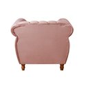 Ver imagem 7 de Conjunto Realeza Sofá com Poltronas Chesterfield Decoração Rosa Rose