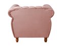 Ver imagem 7 de Conjunto Realeza Sofá com Poltronas Chesterfield Decoração Rosa Rose