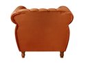 Ver imagem 7 de Conjunto Realeza Sofá com Poltronas Chesterfield Decoração Laranja Terracota