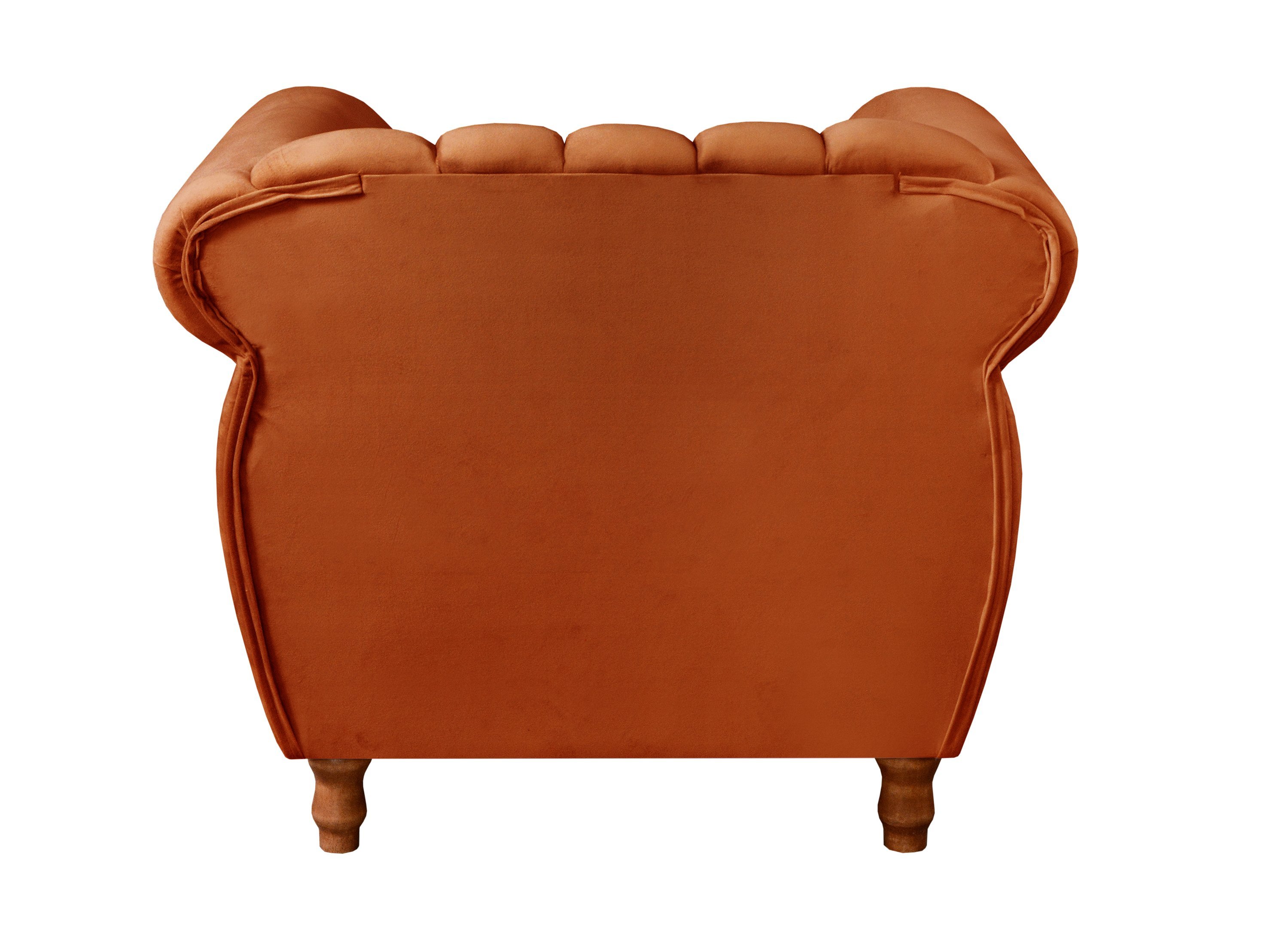 Conjunto Realeza Sofá com Poltronas Chesterfield Decoração - 7