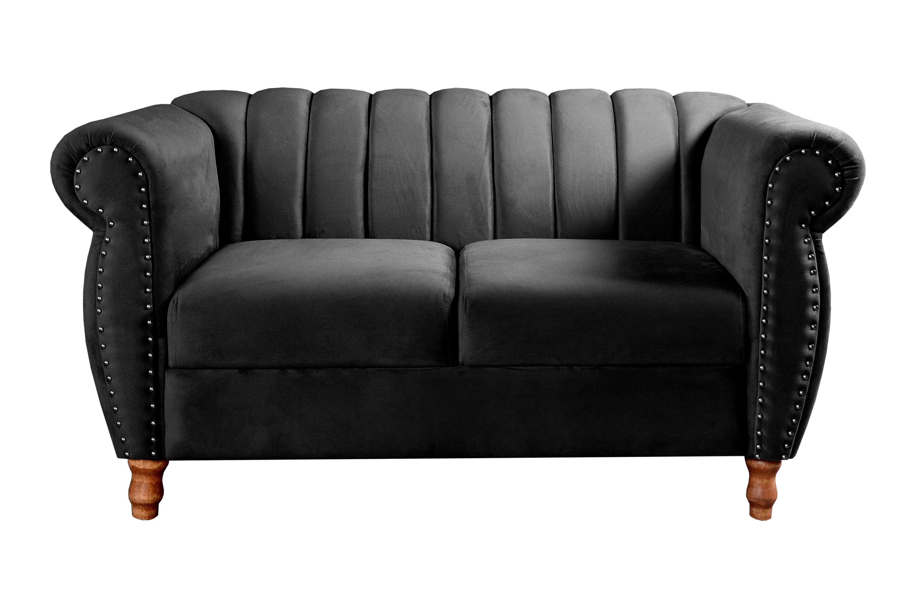 Conjunto Realeza Sofá com Poltronas Chesterfield Decoração - 4