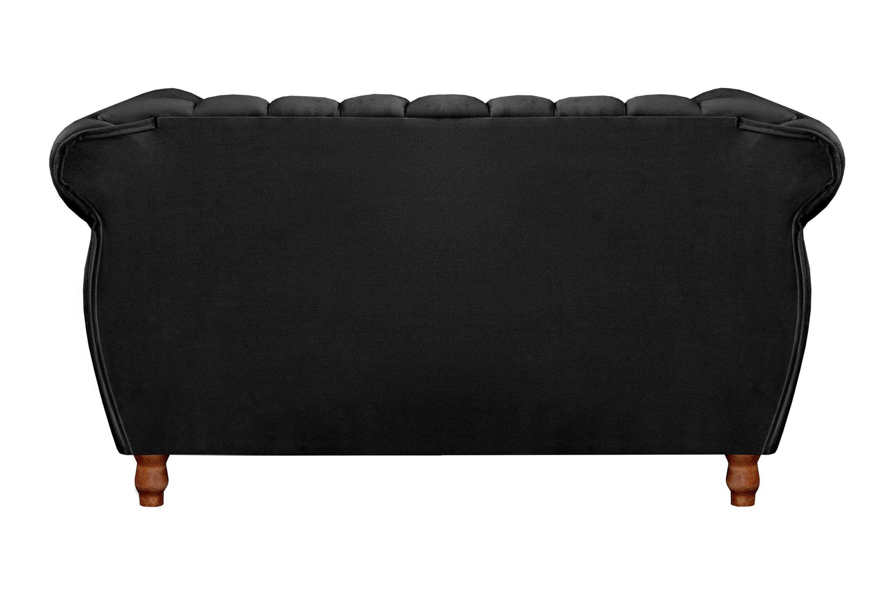 Conjunto Realeza Sofá com Poltronas Chesterfield Decoração - 5