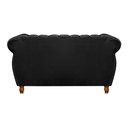 Ver imagem 5 de Conjunto Realeza Sofá com Poltronas Chesterfield Decoração Preto