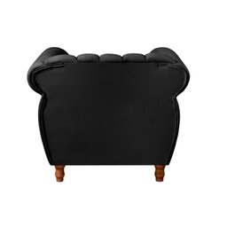 Conjunto Realeza Sofá com Poltronas Chesterfield Decoração - 7