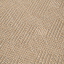 Ver imagem 3 de Tapete Passadeira Sisal Lancer 1,00x66cm com Base Antiderrapante Ps29 Clean