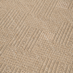 Tapete Passadeira Sisal Lancer 1 Peça Antiderrapante 1,00m X 66cm Ps29 Clean - 3