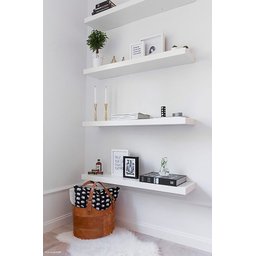 Prateleira com suporte invisível 100% MDF - 2
