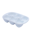 Ver imagem 1 de Porta Ovos Elegante e Funcional:branco