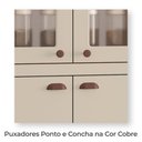 Ver imagem 5 de Cozinha Completa Modulada Tuboarte Ágata 100% MDF com 2 Balcões 11 Portas e 6 Gavetas