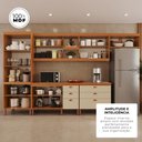 Ver imagem 6 de Cozinha Completa Modulada Florença 100% MDF com 2 Balcões 11 Portas e 6 Gavetas