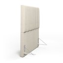 Ver imagem 6 de Cabeceira Cama Box Solteiro 100 cm Dália W01 Linho Champanhe - Lyam Decor
