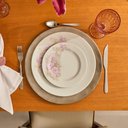 Ver imagem 2 de Conjunto Completo Mesa Posta Portina - Jardim de Inverno Porcelana sem Copos/taças - 36 Peças