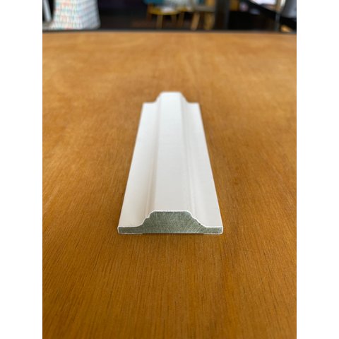 Kit Boiserie MDF 5cm Branco Decorado 7,36m – Fácil Instalação