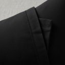 Ver mais imagens de Fronha Avulsa Preto Lisa Envelope Malha Travesseiro 70x50cm