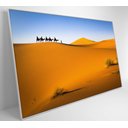 Ver imagem 3 de Quadro Camelos Deserto Saara Decor&quadros Nat150 90x60 Cm Vidro Impresso