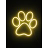 Luminária Parede Pata Pet Neon Led Decoração Luz 110-220v - 1