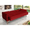 Ver imagem 1 de Sofá Cama Rivieira 1.50m - Vermelho