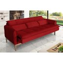 Ver imagem 2 de Sofá Cama Rivieira 1.50m - Vermelho