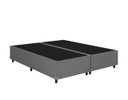Ver imagem 2 de Base Box Queen Bipartido 158x198 Corino Cinza