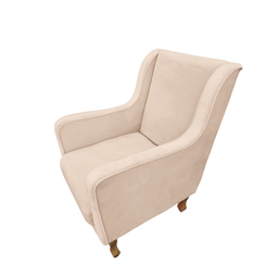 Poltrona Confortável para Amamentação Ester - Dritex:suede Bege - 5