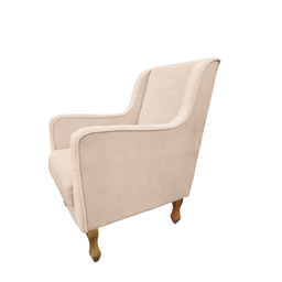 Poltrona Confortável para Amamentação Ester - Dritex:suede Bege - 3