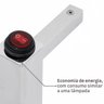 Toalheiro Térmico Quada Fio Oculto Bivolt Crismoe Secador de Toalhas Elétrico Aquecido Inox - 4