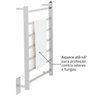 Toalheiro Térmico Quada Fio Oculto Bivolt Crismoe Secador de Toalhas Elétrico Aquecido Inox - 9