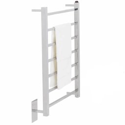 Toalheiro Térmico Quada Fio Oculto Bivolt Crismoe Secador de Toalhas Elétrico Aquecido Inox - 1