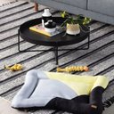 Ver imagem 5 de Mesa de Centro North Design Clean em Aço Preto Premium