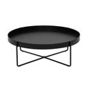 Ver imagem 2 de Mesa de Centro North Design Clean em Aço Preto Premium