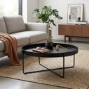 Ver imagem 1 de Mesa de Centro North Design Clean em Aço Preto Premium