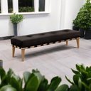 Ver imagem 4 de Recamier Luxo Madeira Maciça Valentin Preto