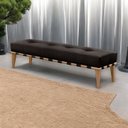 Ver imagem 1 de Recamier Luxo Madeira Maciça Valentin