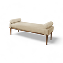 Ver imagem 3 de Recamier Puff Luxo Madeira Maciça Berlim