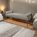 Ver imagem 2 de Recamier Puff Luxo Madeira Maciça Berlim