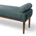 Ver imagem 4 de Recamier Puff Luxo Madeira Maciça Berlim