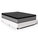 Ver imagem 1 de Cama Box com Colchão de Molas Ensacadas Pillow Top Umaflex Vitta Casal 138cm