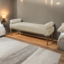 Ver imagem 2 de Recamier Puff Luxo Madeira Maciça Berlim