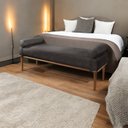 Ver imagem 5 de Recamier Puff Luxo Madeira Maciça Berlim