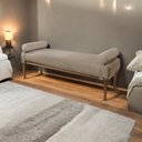 Ver imagem 2 de Recamier Puff Luxo Madeira Maciça Berlim