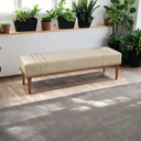 Ver imagem 1 de Recamier Puff Luxo Madeira Maciça Maya