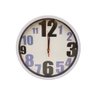 Relógio de Parede Redondo 30,5x4cm Branco - Quanhe - 1