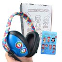 Ver imagem 4 de Kit Abafador de Barulho para Autistas Arco Colorido Caixa para Colorir e Canetinhas