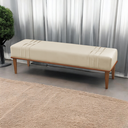 Ver imagem 5 de Recamier Puff Luxo Madeira Maciça Maya