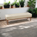 Ver imagem 1 de Recamier Puff Luxo Madeira Maciça Maya