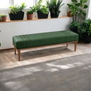 Ver imagem 1 de Recamier Puff Luxo Madeira Maciça Maya